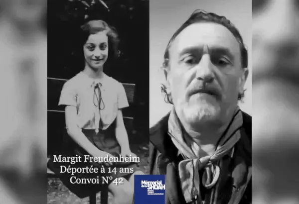 Je vous promets d’être la mémoire de votre mémoire