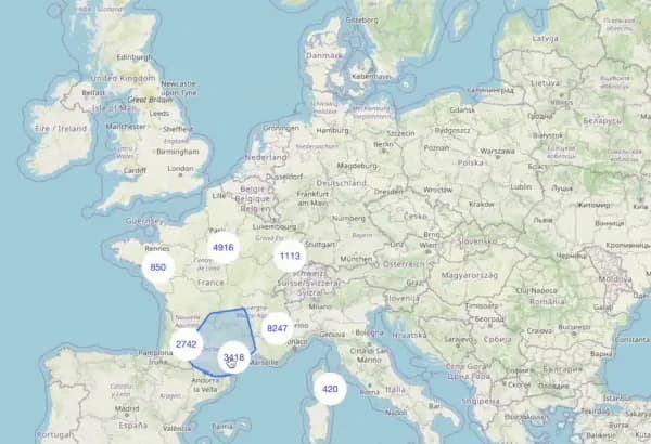 La carte de tous les points d’eau