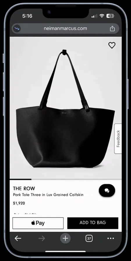 Le sac de vos rêves neuf mais sur un site de seconde main !