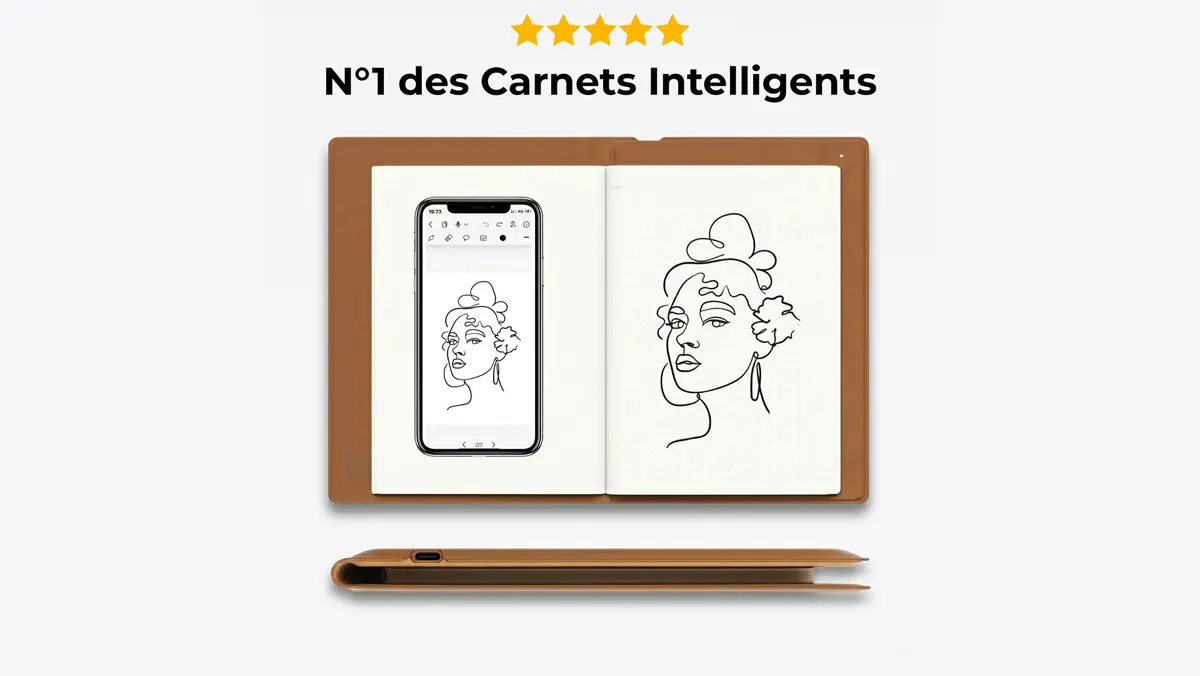 Et si votre carnet de croquis devenait une tablette graphique ?