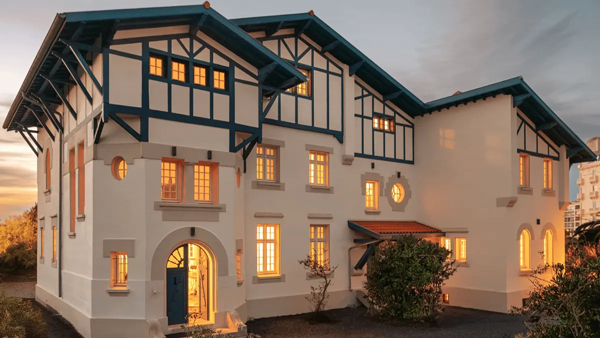 Une maison de famille au bord de l'Atlantique