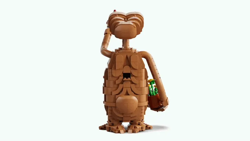 E.T. le retour version Lego