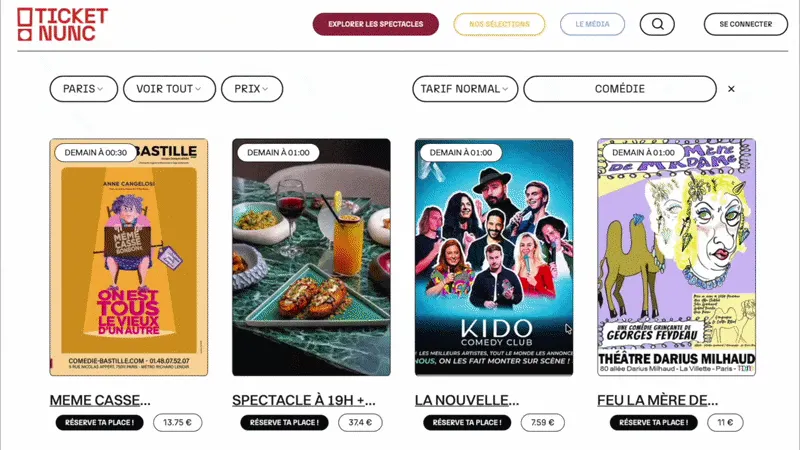 Le théâtre a aussi ses invendus